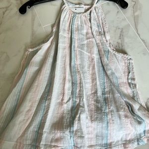 Bella Dahl Pastel Striped Tank